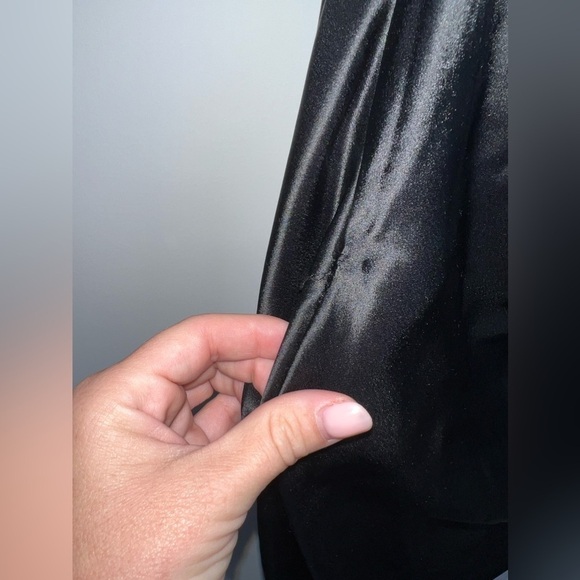 House of CB Black Satin Dress - Picture 10 of 14